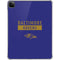 NFL Baltimore Ravens Purple Performance Series iPad Pro 11in (2024) Clear Case