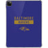 NFL Baltimore Ravens Purple Performance Series iPad Pro 11in (2024) Clear Case
