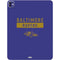 NFL Baltimore Ravens Purple Performance Series iPad Pro 13in M4 (2024) Skin