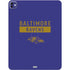 NFL Baltimore Ravens Purple Performance Series iPad Pro 13in M4 (2024) Skin