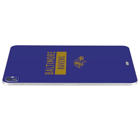 NFL Baltimore Ravens Purple Performance Series iPad Pro 13in M4 (2024) Skin