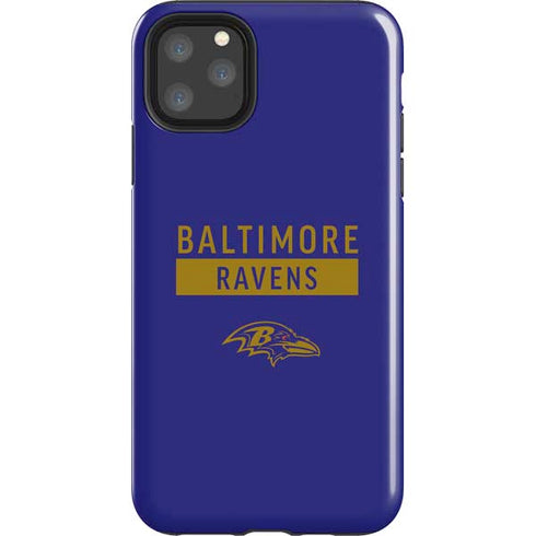 NFL Baltimore Ravens Purple Performance Series iPhone Cases