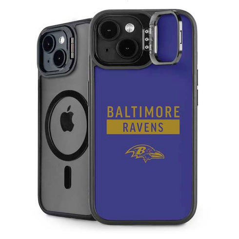 NFL Baltimore Ravens Purple Performance Series iPhone 13 Kickstand Case