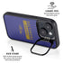 NFL Baltimore Ravens Purple Performance Series iPhone 13 Kickstand Case