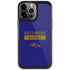 NFL Baltimore Ravens Purple Performance Series iPhone Cases