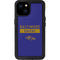 NFL Baltimore Ravens Purple Performance Series iPhone 15 Plus Waterproof Case