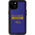 NFL Baltimore Ravens Purple Performance Series iPhone 15 Plus Waterproof Case