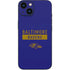 NFL Baltimore Ravens Purple Performance Series iPhone 15 Skin