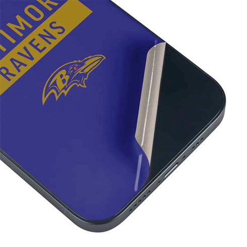 NFL Baltimore Ravens Purple Performance Series iPhone 15 Skin