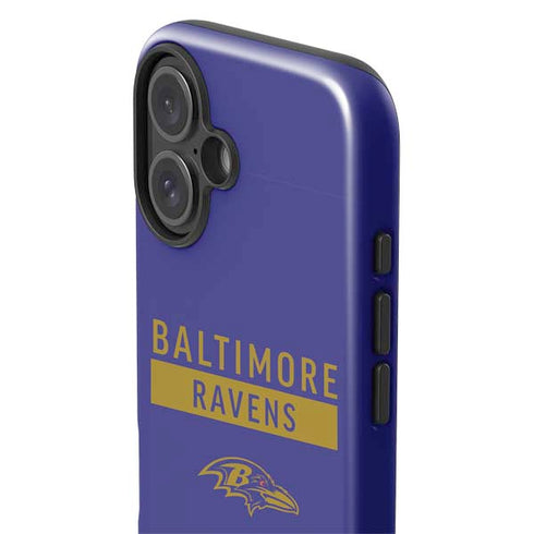 NFL Baltimore Ravens Purple Performance Series iPhone 16 Plus Impact Case