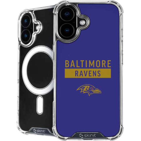 NFL Baltimore Ravens Purple Performance Series iPhone 16 Plus MagSafe Case