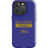 NFL Baltimore Ravens Purple Performance Series iPhone 16 Pro Impact Case