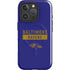 NFL Baltimore Ravens Purple Performance Series iPhone 16 Pro Magsafe Impact Case