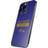 NFL Baltimore Ravens Purple Performance Series iPhone 16 Pro Skin