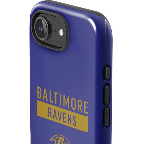 NFL Baltimore Ravens Purple Performance Series iPhone 16e Impact Case
