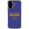 NFL Baltimore Ravens Purple Performance Series iPhone 17 Clear Case