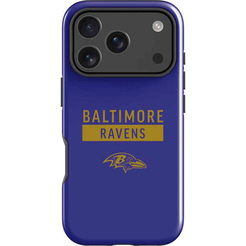 NFL Baltimore Ravens Purple Performance Series iPhone 18 Pro Max Impact Case