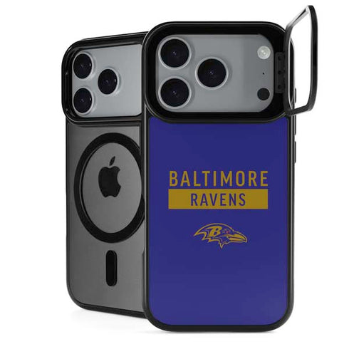 NFL Baltimore Ravens Purple Performance Series iPhone 18 Pro Max Kickstand Case