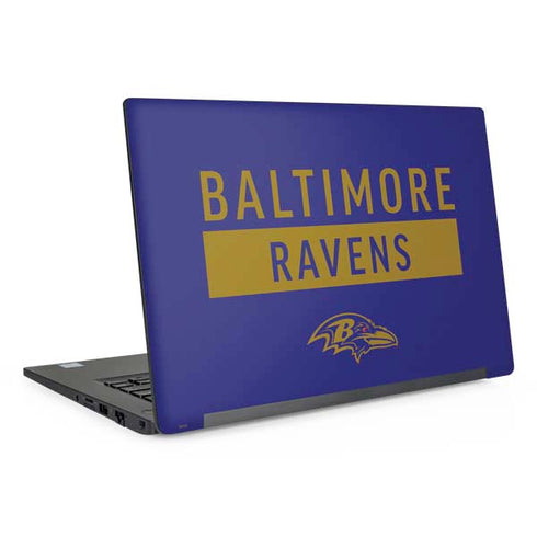 NFL Baltimore Ravens Purple Performance Series Dell Latitude Skin
