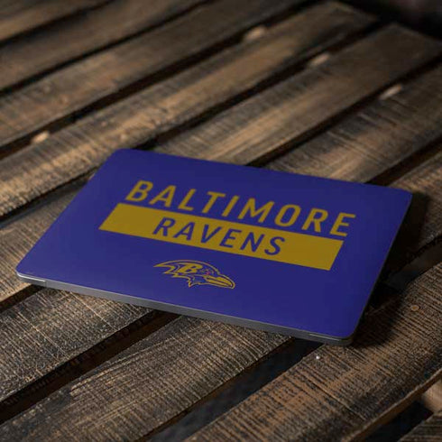 NFL Baltimore Ravens Purple Performance Series Apple MacBook Air Skin