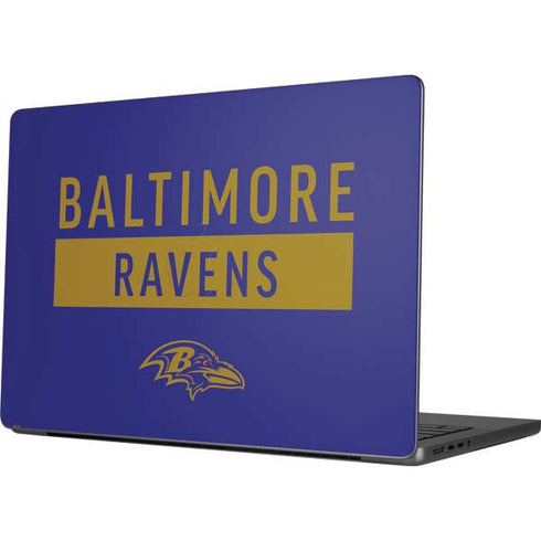 NFL Baltimore Ravens Purple Performance Series Apple MacBook Pro 14-inch Skin