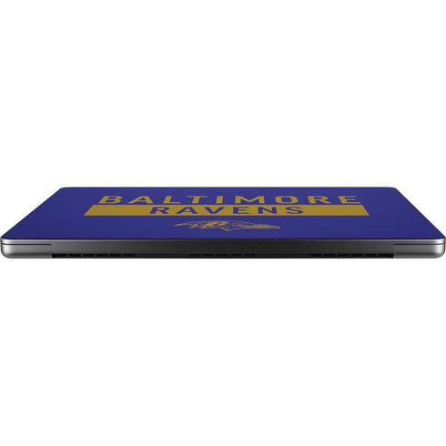 NFL Baltimore Ravens Purple Performance Series Apple MacBook Pro 14-inch Skin