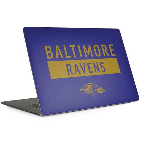 NFL Baltimore Ravens Purple Performance Series MacBook Skins
