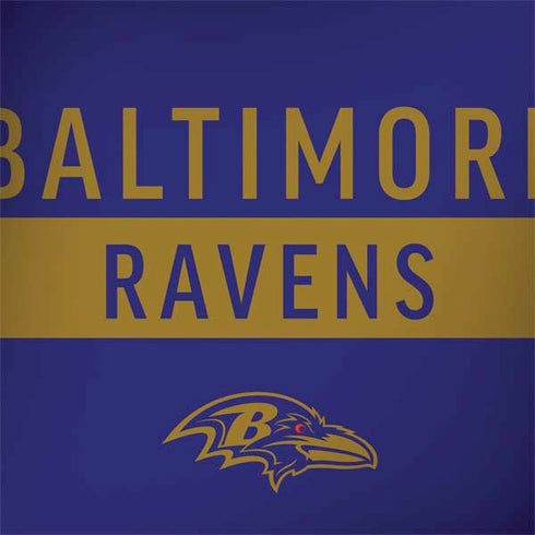 NFL Baltimore Ravens Purple Performance Series MacBook Skins