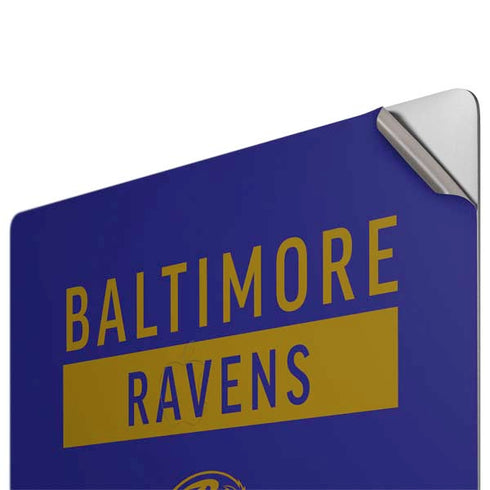NFL Baltimore Ravens Purple Performance Series Apple MacBook Pro 16-inch Skin