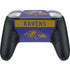 NFL Baltimore Ravens Purple Performance Series Nintendo Switch 2 (2025) Pro Controller Skin