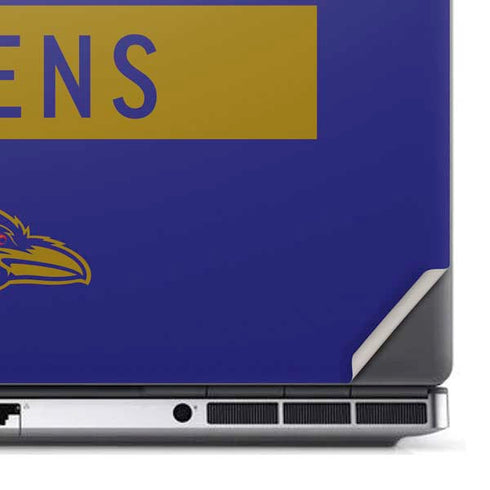 NFL Baltimore Ravens Purple Performance Series Dell Precision Skin