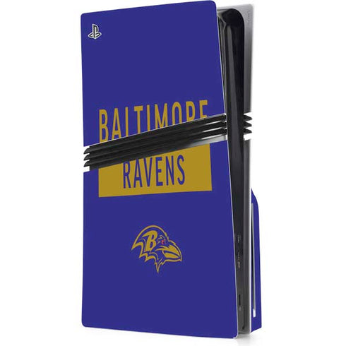 NFL Baltimore Ravens Purple Performance Series PlayStation PS5 Skins