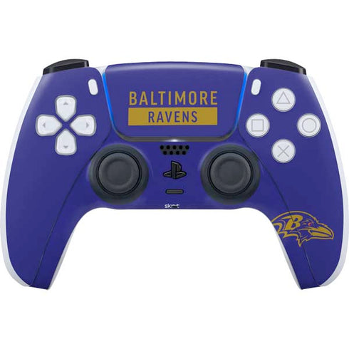 NFL Baltimore Ravens Purple Performance Series PlayStation PS5 Skins
