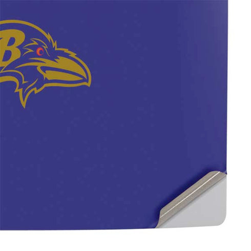 NFL Baltimore Ravens Purple Performance Series PS5 Slim Digital Edition Console Skin