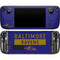 NFL Baltimore Ravens Purple Performance Series Steam Deck Handheld Gaming Computer OLED Skin