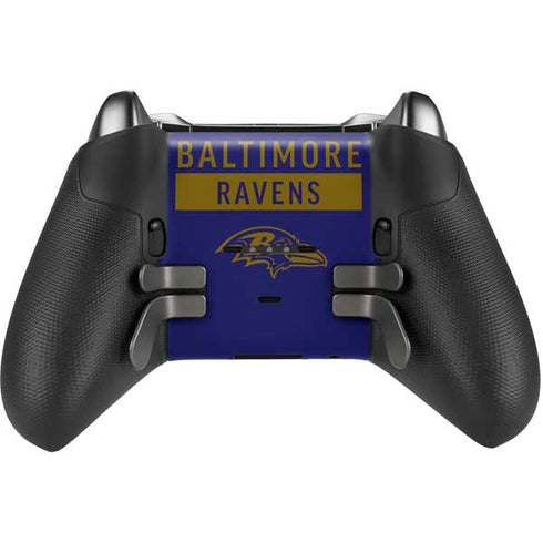 NFL Baltimore Ravens Purple Performance Series Xbox Elite Wireless Controller Series 2 Skin