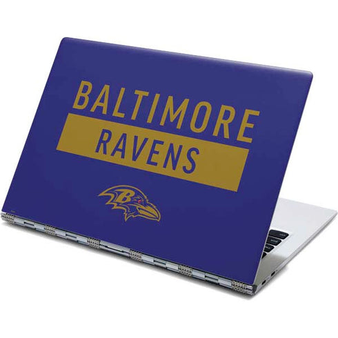 NFL Baltimore Ravens Purple Performance Series Yoga 910 2-in-1 14in Touch-Screen Skin