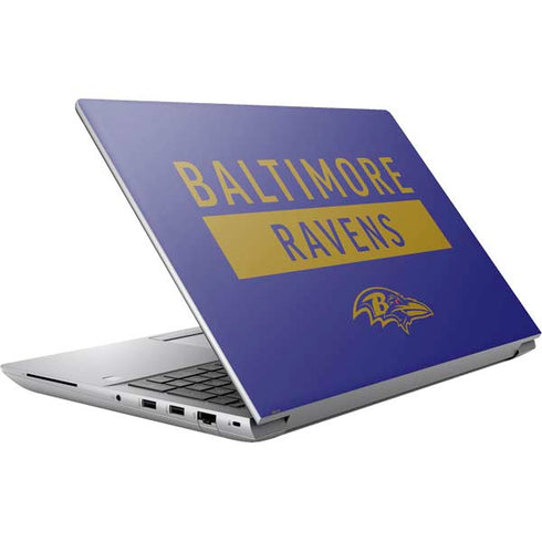 NFL Baltimore Ravens Purple Performance Series HP ZBook Fury 16 G10 Skin