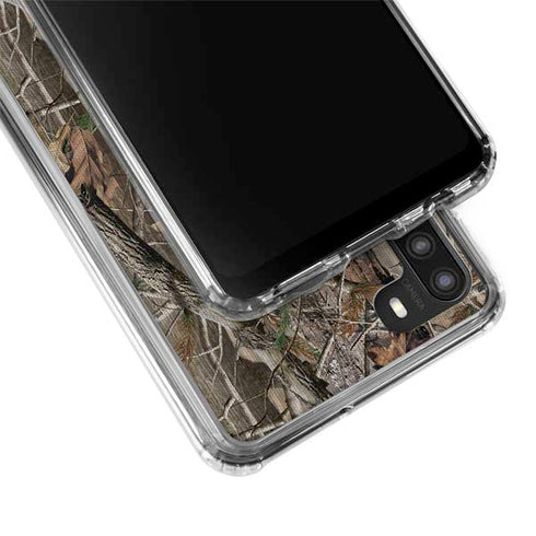 NFL Baltimore Ravens Realtree AP Camo Galaxy A21 Clear Case