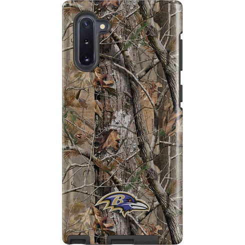 NFL Baltimore Ravens Realtree AP Camo Galaxy Cases