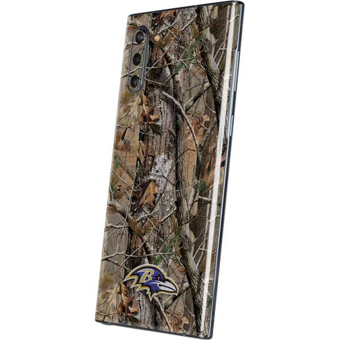 NFL Baltimore Ravens Realtree AP Camo Galaxy Note 10 Skin