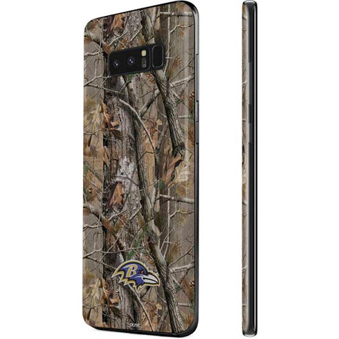 NFL Baltimore Ravens Realtree AP Camo Galaxy Note 8 Skin