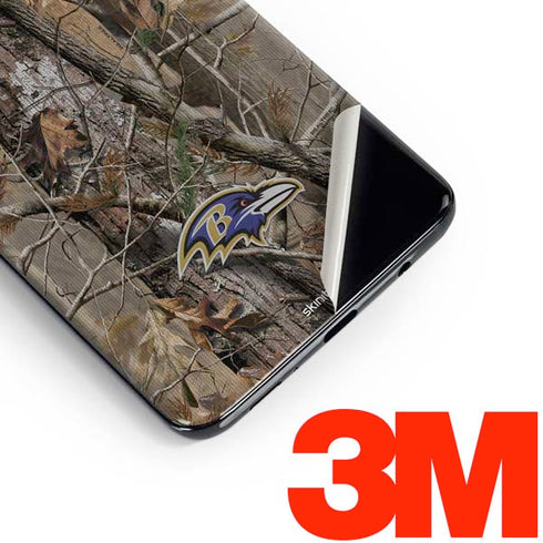 NFL Baltimore Ravens Realtree AP Camo Galaxy S10e Skin