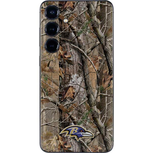 NFL Baltimore Ravens Realtree AP Camo Galaxy S25 Plus Skin