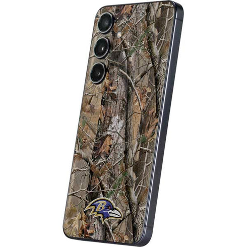 NFL Baltimore Ravens Realtree AP Camo Galaxy S24 Skin