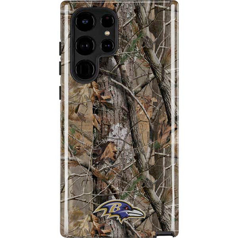 NFL Baltimore Ravens Realtree AP Camo Galaxy Cases