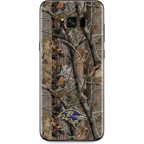 NFL Baltimore Ravens Realtree AP Camo Galaxy S8 Skin