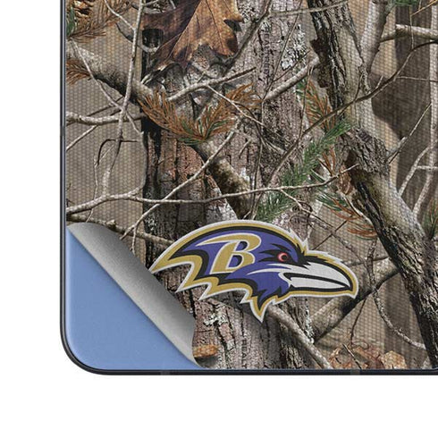NFL Baltimore Ravens Realtree AP Camo Galaxy Z Fold5 5G Skin