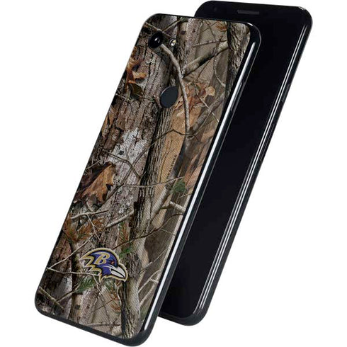 NFL Baltimore Ravens Realtree AP Camo Google Pixel 3a XL Skin