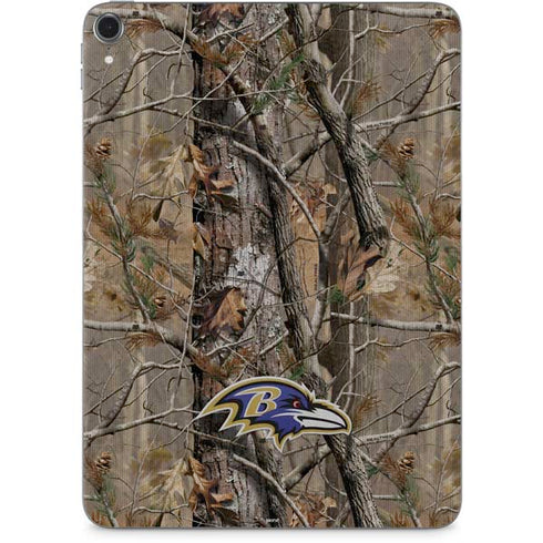 NFL Baltimore Ravens Realtree AP Camo Apple iPad Pro Skin